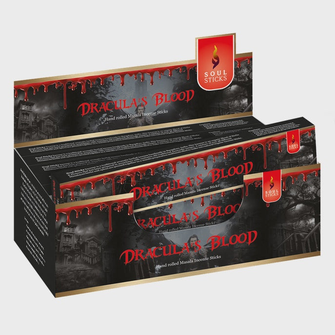 Soul Sticks - Dracula's Blood Masala Incense Sticks (12)