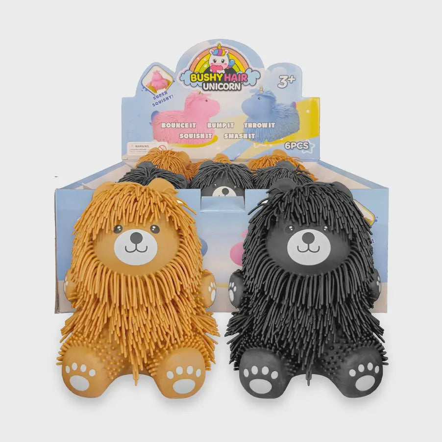 Jumbo Noodle Lion Bear Spiky Puffer Led Squishy