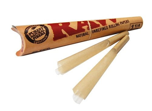 Raw Organic 1 1/4 Pre-Rolled Cone