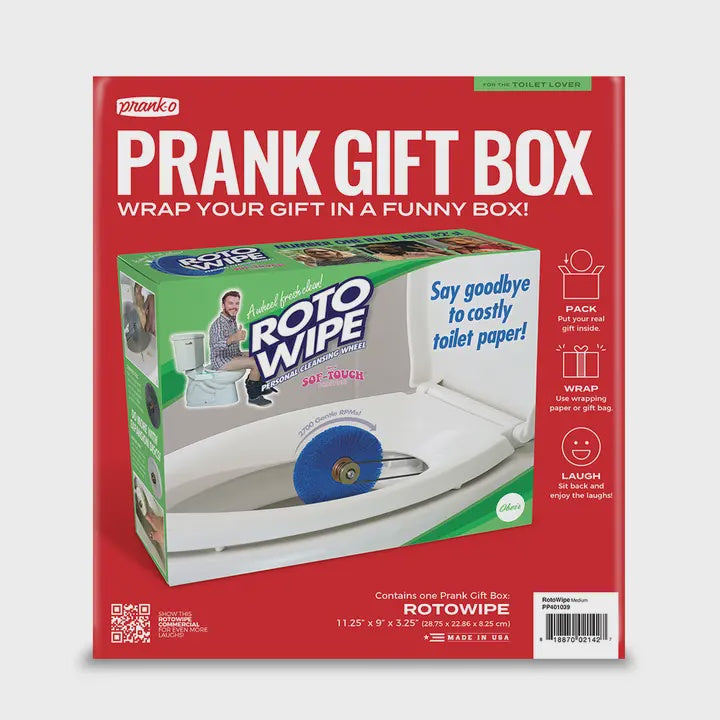 Prank Gift Box - Rotowipe