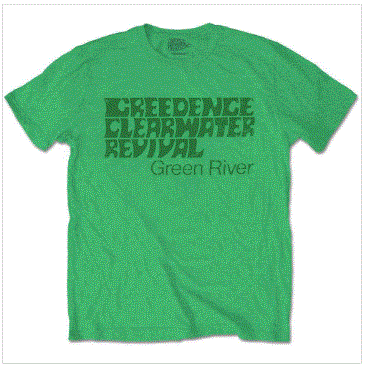 Rock Off - Creedence Clearwater Revival 'Green River' Unisex T-Shirt