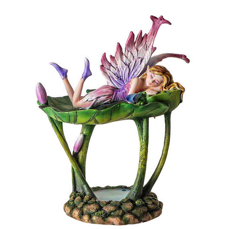 Pacific - Lotus Fairy Jewelry Tray Statue