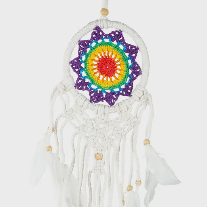 Macrame Multi-Color Dreamcatcher 64239