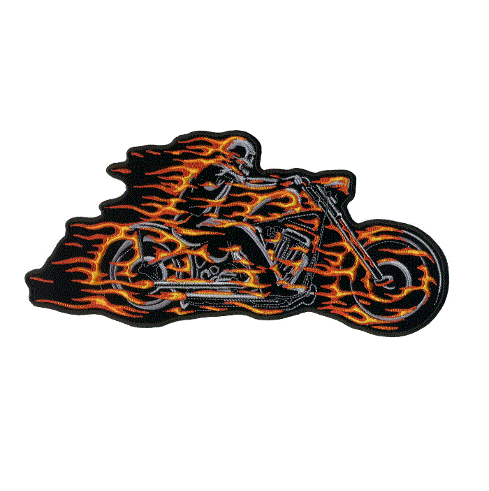 Hot Leathers - Hell Rider Biker Patch