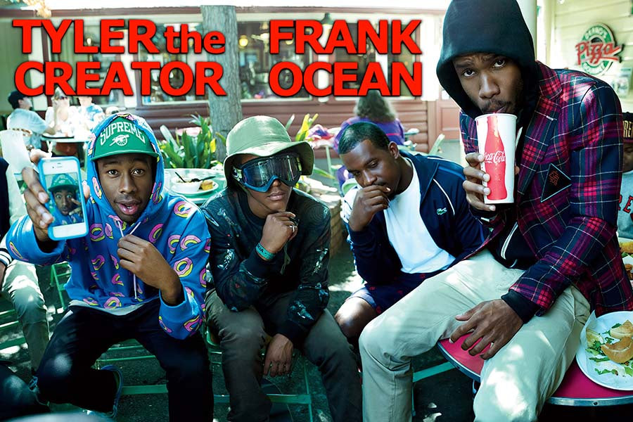 Tyler the Creator & Frank Ocean Group Shot Poster