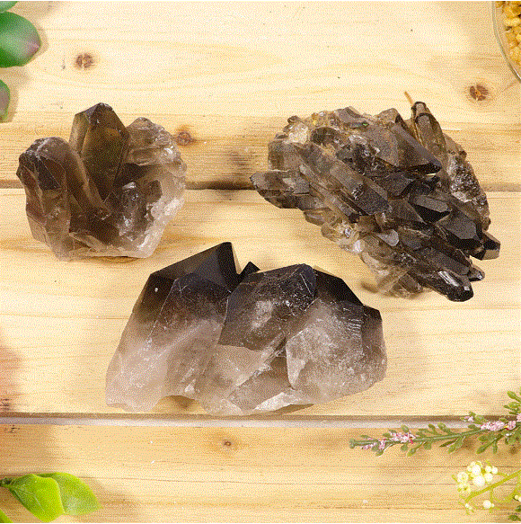 Nature's Artifacts -Rough Smoked Smoky Quartz