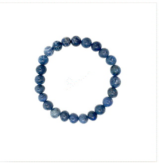 Dumortierite Beaded Bracelet