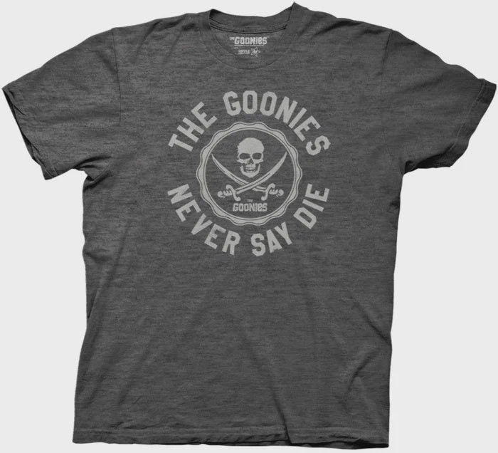 Goonies Never Say Die Varsity T-Shirt