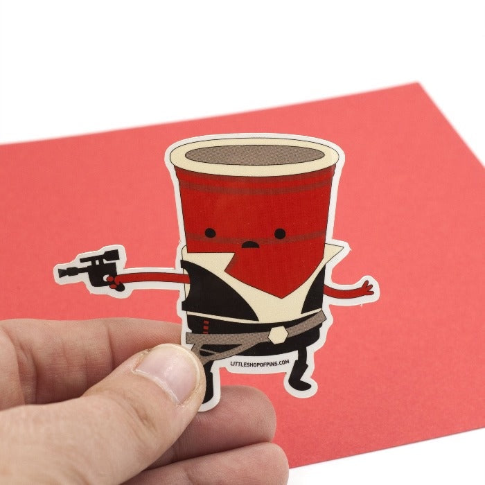 LSOP - Han Solo Cup Sticker