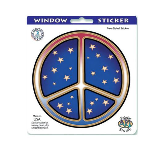 Sticky Studio - Red, White, & Blue Peace Sticker