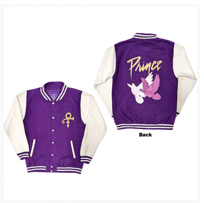 Rock Off - Prince 'Doves' Unisex Varsity Jacket