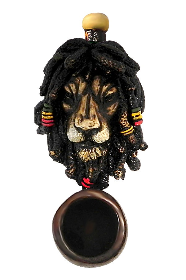 Mini Resin Pipe - Dread Lion