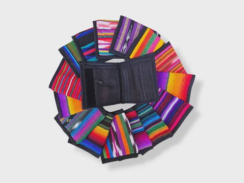 Guatemalan Velcro Wallet - Assorted
