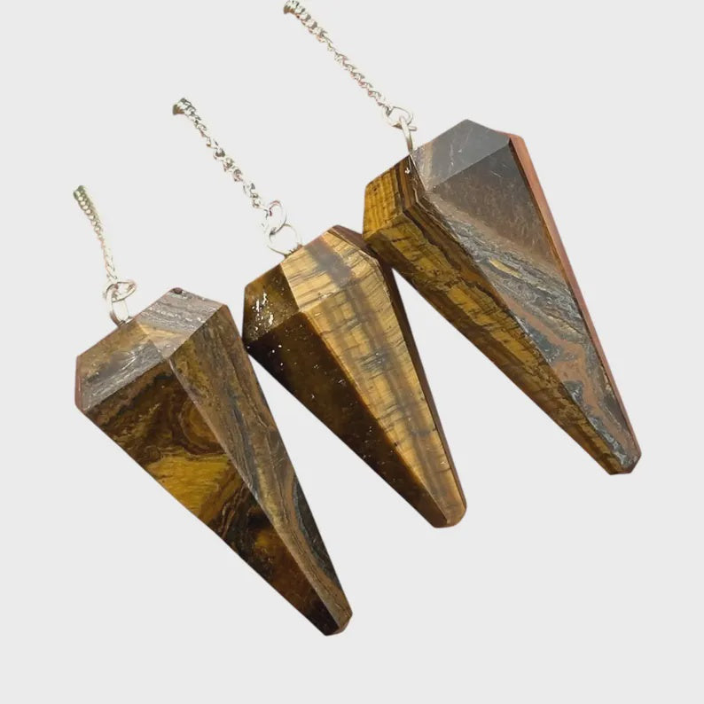 Tigers Eye Pendulum 4275