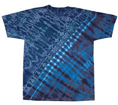 HappyLife - Diagonal Plain Tie Dye T-Shirt