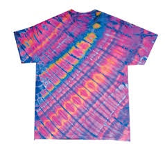 HappyLife - Diagonal 2 Tie Dye T-Shirt