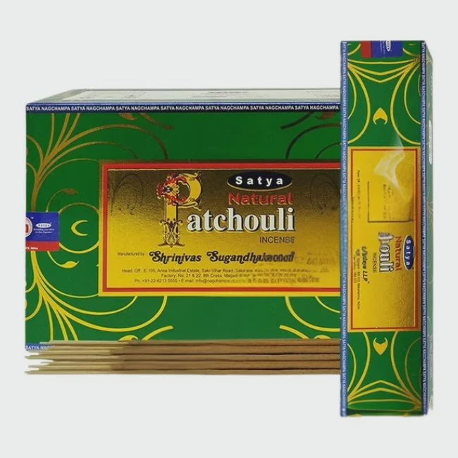 SATYA INCENSE NATURAL SERIES 15G - Patchouli