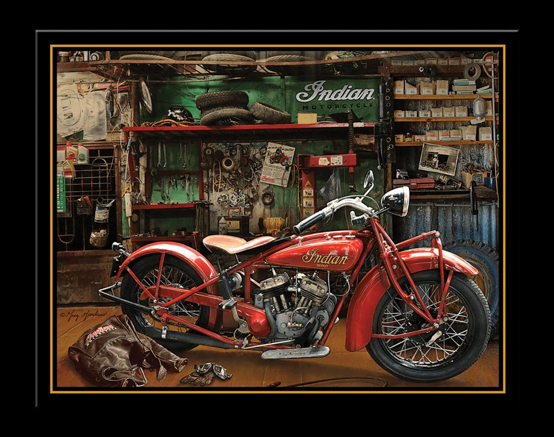 Indian Motorcycles Tin Sign 2976