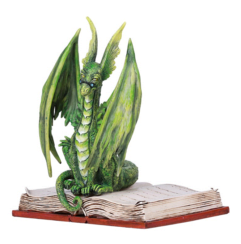 Pacific - Scholar Dragon Statue 12625