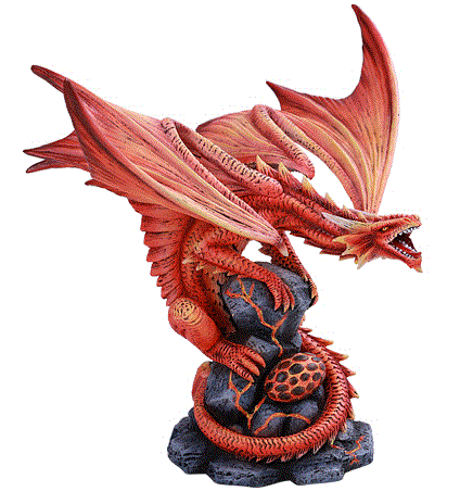 Pacific - Fire Dragon Statue Statue 13101