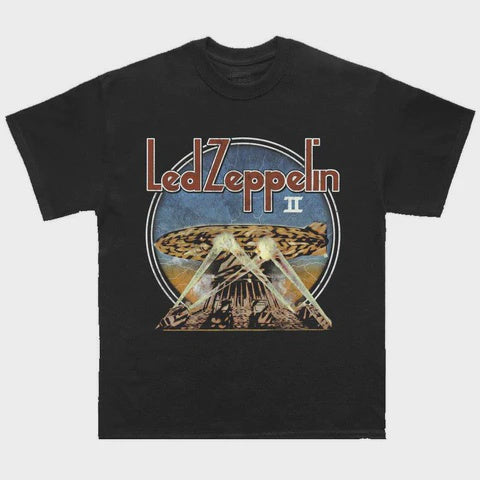 Led Zeppelin Alien Circle T-Shirt