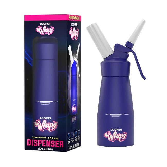 LOOPER ALUMINIUM WHIPPED CREAM 250ML DISPENSER