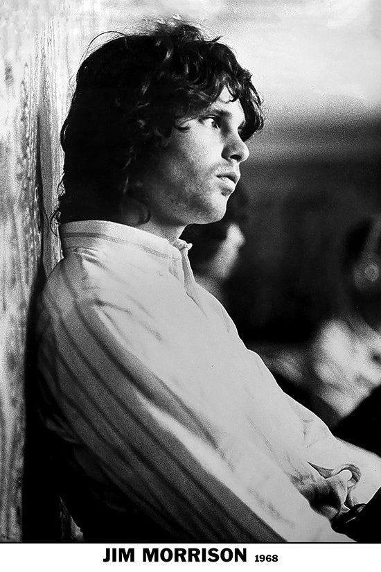 Jim Morrison 1968 Poster