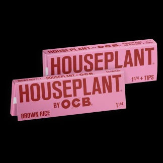OCB Houseplant Rolling Papers - Brown Rice 1.25