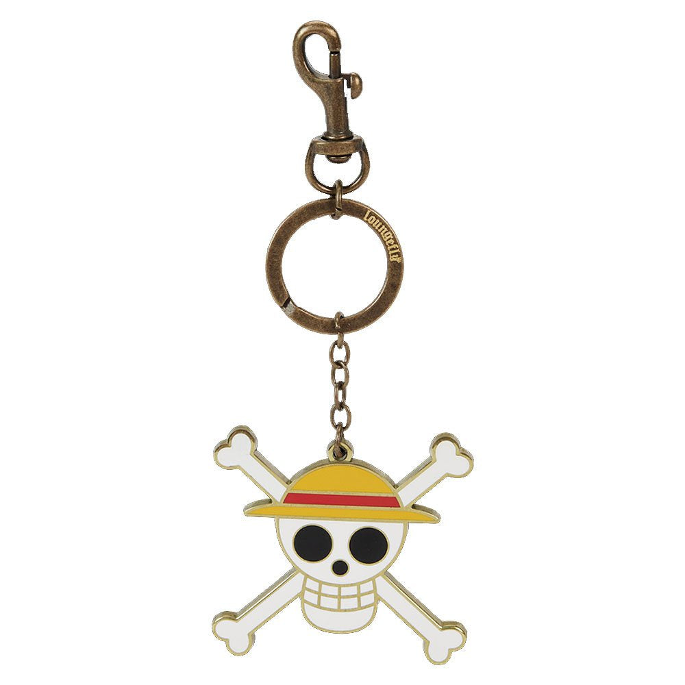 Loungefly x One Piece 25th Anniversary Jolly Roger Keychain