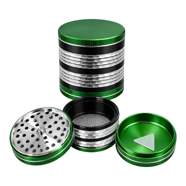 63mm 3 Part fancy Metallic Grinder