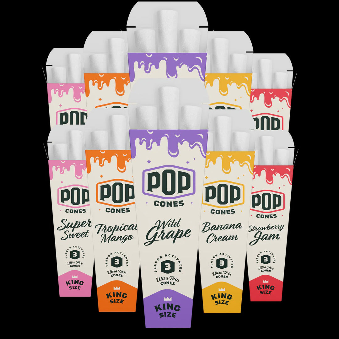 Pop Cones - King Size Ultra-Thin Rolling Papers