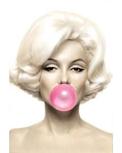 Marilyn Monroe Bubblegum Poster