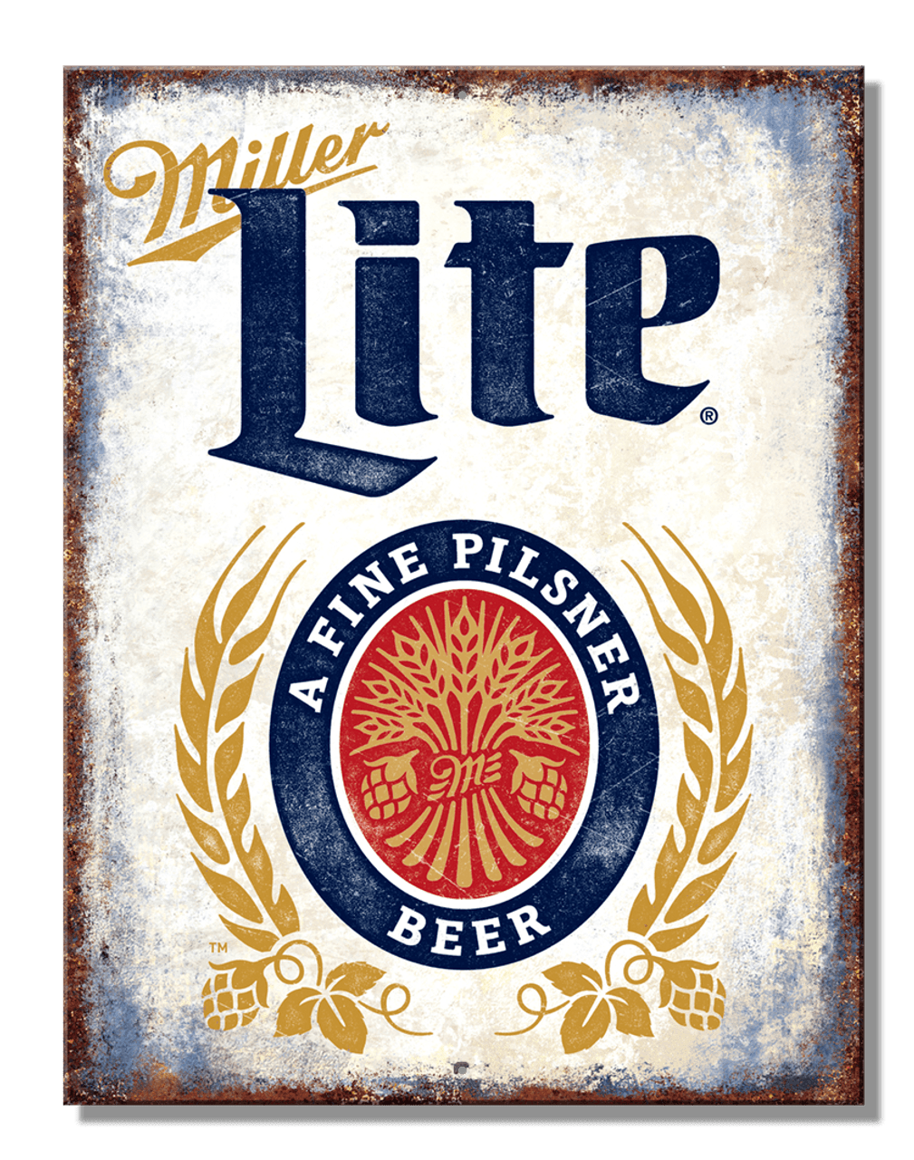 Miller Lite 8.25" x 10.75"