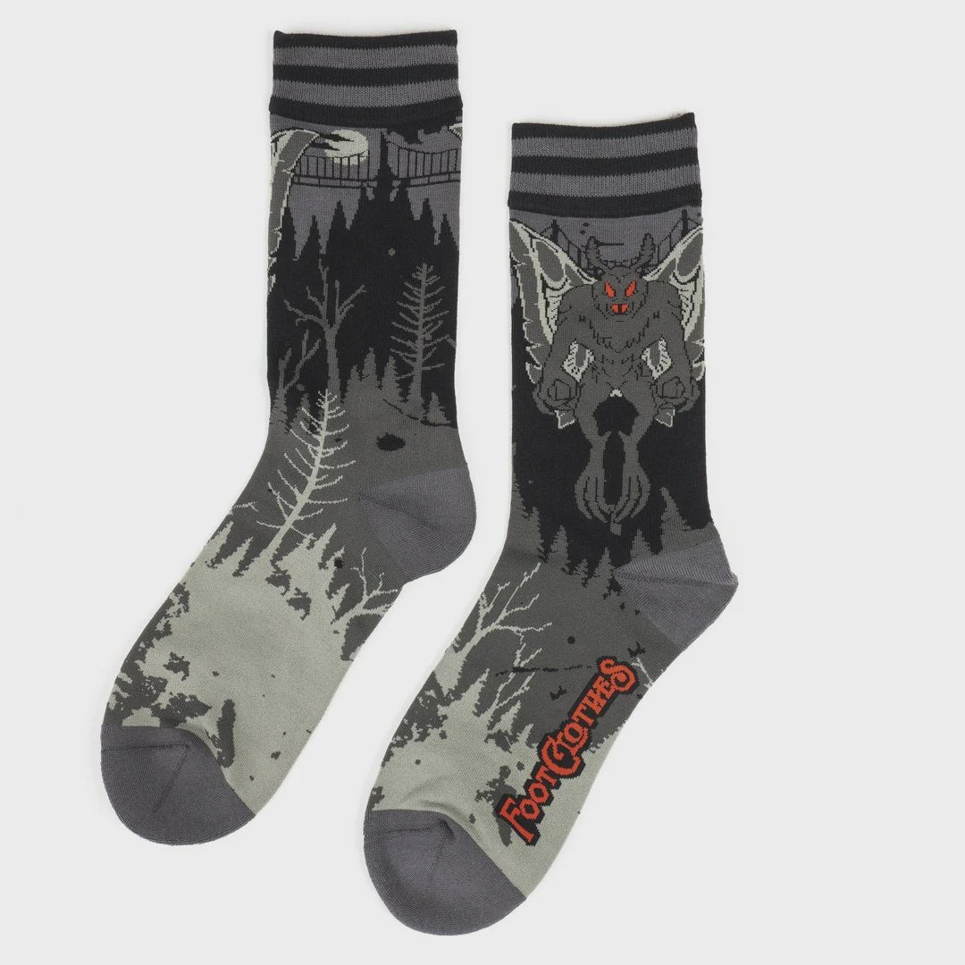 Mothman Crew Socks