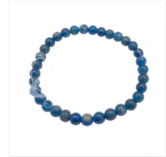 Oceanic - Blue Apatite Beaded Bracelet