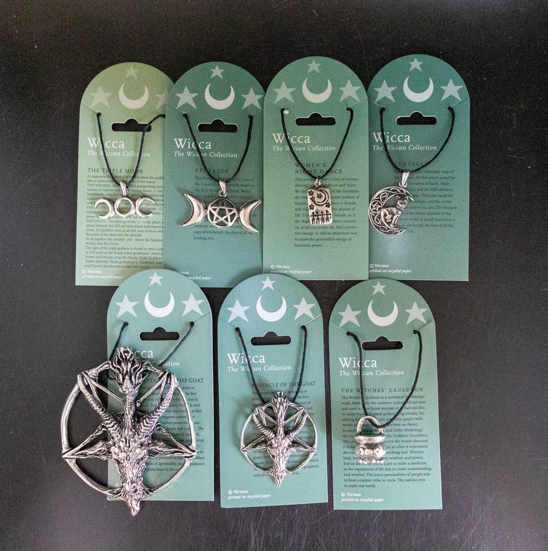 Wicca Collection - Pewter Pendant