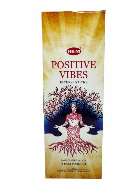 HEM Positive Vibes Incense Sticks 20pk