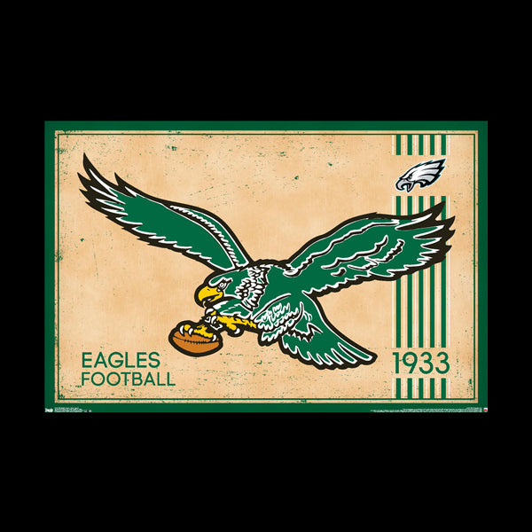 NFL Philadelphia Eagles Poster - Retro Logo 14