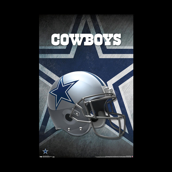 NFL Dallas Cowboys Poster - Helmet 16