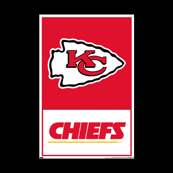 NFL Kansas City Chiefs Poster - Logo 21