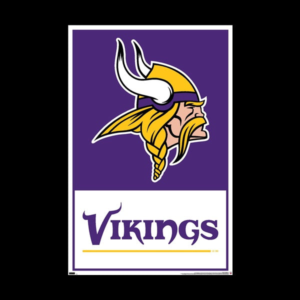 NFL Minnesota Vikings Poster - Logo 21