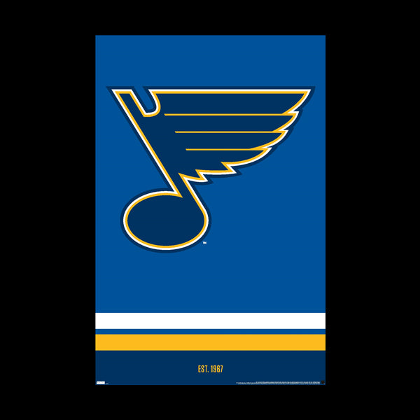 NHL St. Louis Blues Poster - Logo 21