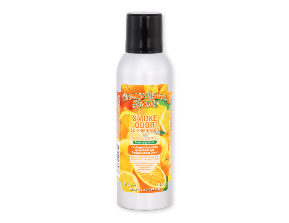 Smoke Odor Orange Lemon Splash Air Freshener Spray