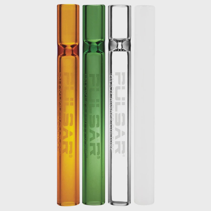 Pulsar Glass Chillum | 4" | Assorted Colors