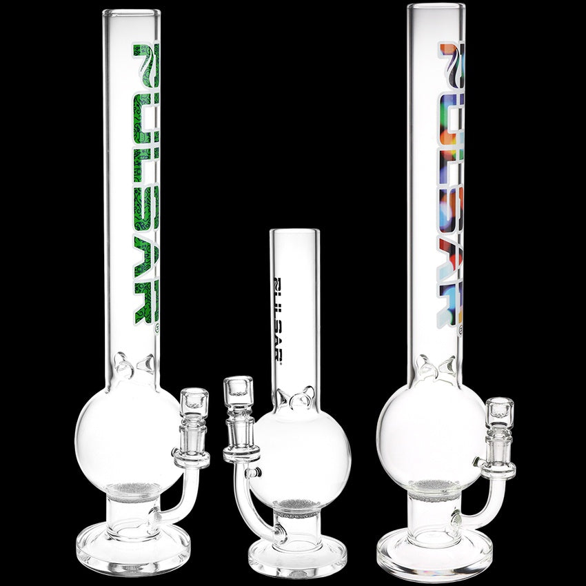 Pulsar Round Ball Glass Water Pipe | 14mm F