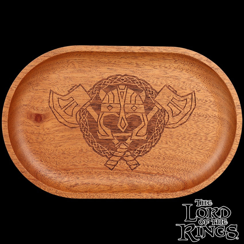 The Lord of the Rings Mahogany Wood Tray - Gimli