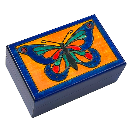 Butterfly in Frame Wood Box