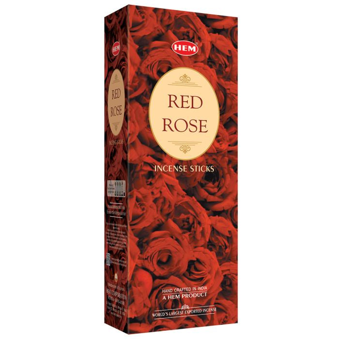 HEM Red Rose Incense Sticks 20ct