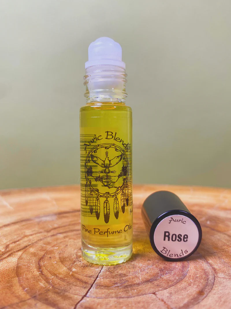 Auric Blends Rose Roll-On Perfume Oil