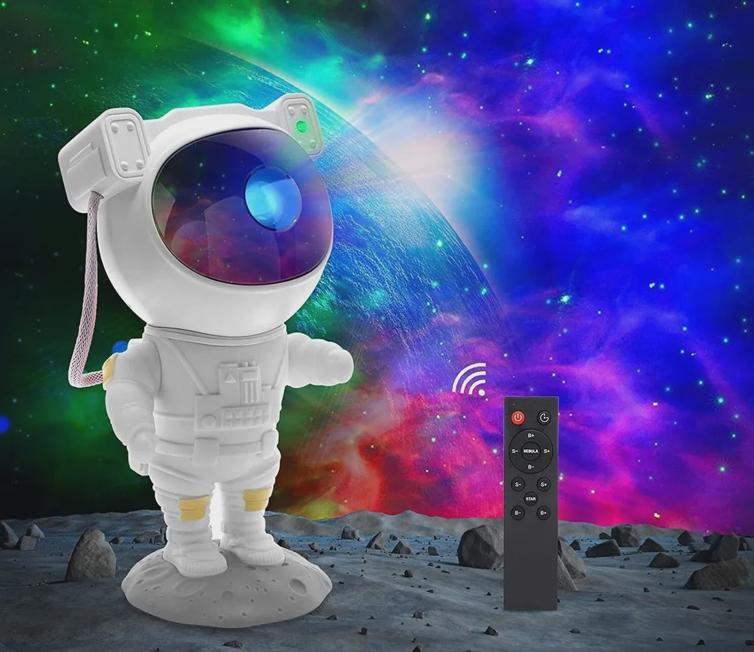 Kids Star Projector Night Light with Remote Control 360 Adjustable Design Astronaut Nebula Galaxy Lighting